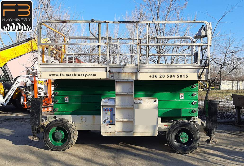 Nacela foarfeca diesel - Haulotte Compact 18 SXL second hand