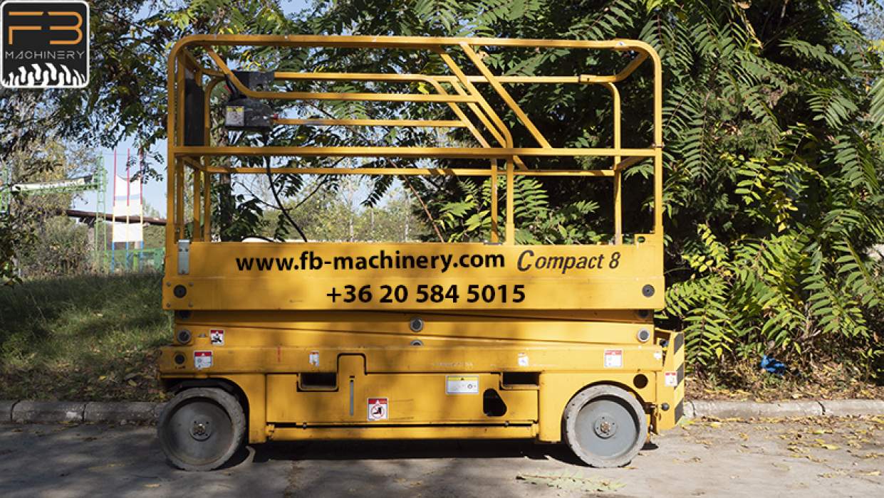 Nacela foarfeca electrica  second hand Haulotte Compact 8 Nr.111