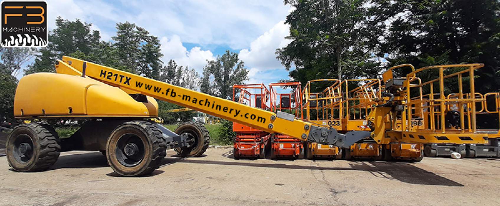 Nacela telescopica second hand Haulotte H 21 TX